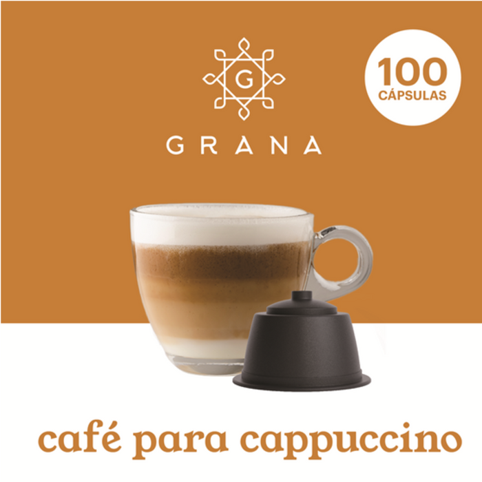 Cápusulas de Café para Capuchino Grana formato Dolce Gusto
