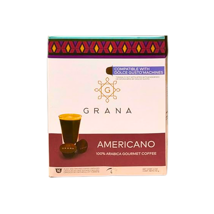 Grana Café Americano Capsulas DG 16 uds