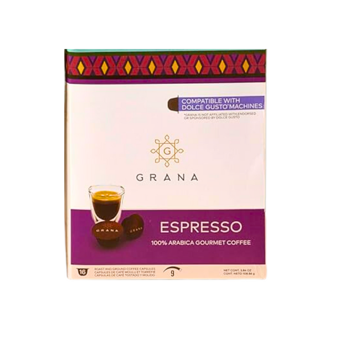 Grana Café Espresso Capsulas DG 16 uds