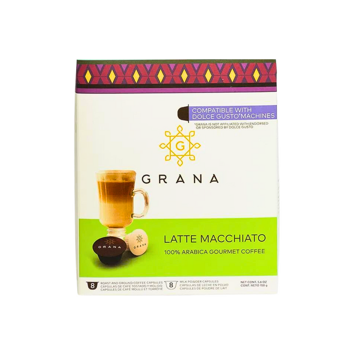 Grana Café Latte Machiato Capsulas DG 16 uds