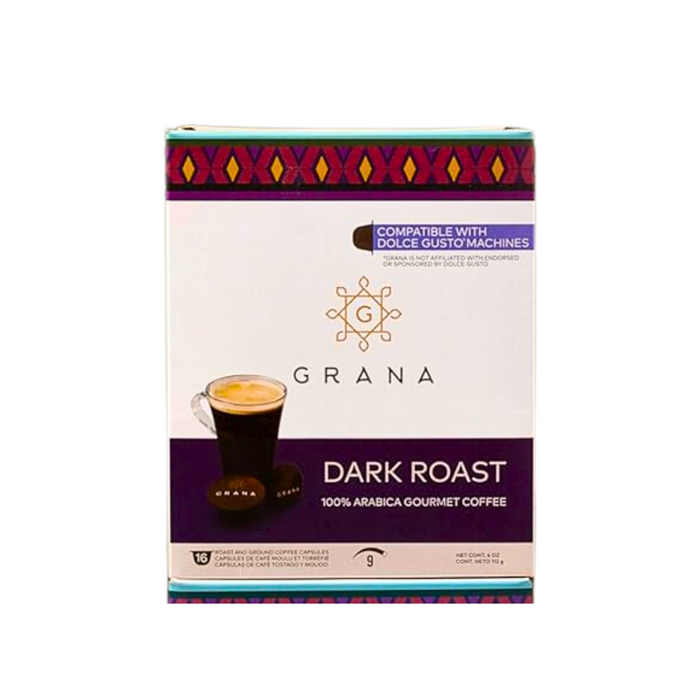 Grana Café Dark Roast Capsulas DG 16 uds