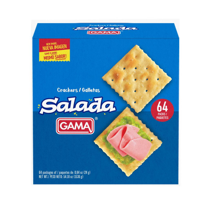 Galletas de Saladas Gama 24 grm - 64 Unidades