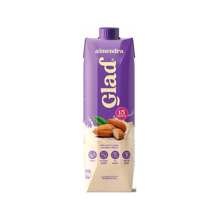 Bebida de Almendra Glad 946ml - Caja de 12 unidades