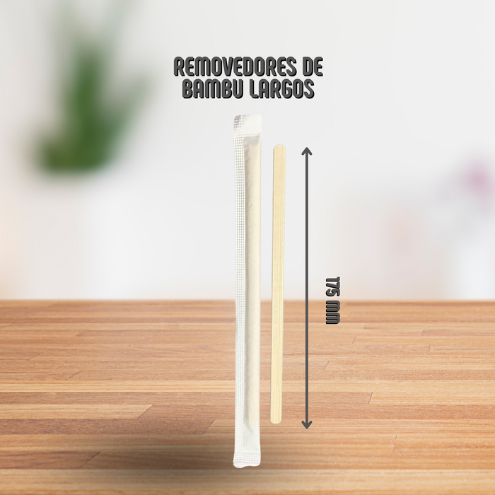 Removedores de Bambu 2,000 unidades