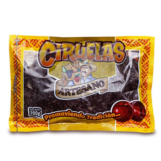 Ciruelas Pasa Artesano 200 g - Caja de 50 unidades