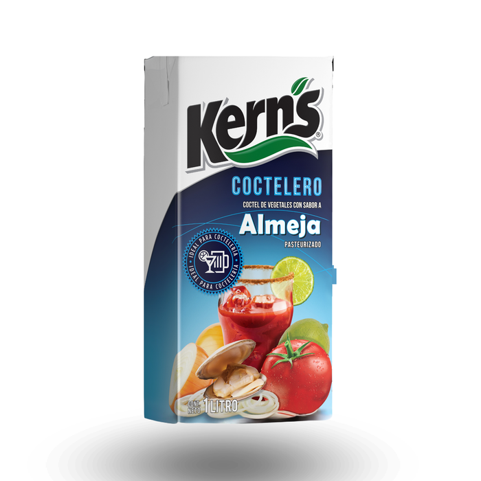 Coctel de Vegetales sabor Almeja 1 lt/ Caja 12 U