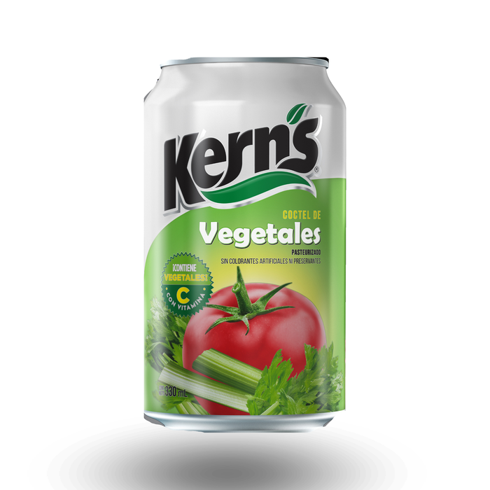 Jugo de Vegetales 330 ml lata/ caja 24 unidades
