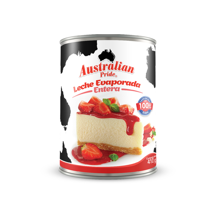 Leche Evaporada Australian - Lata 410grm / Caja 24 Unidades