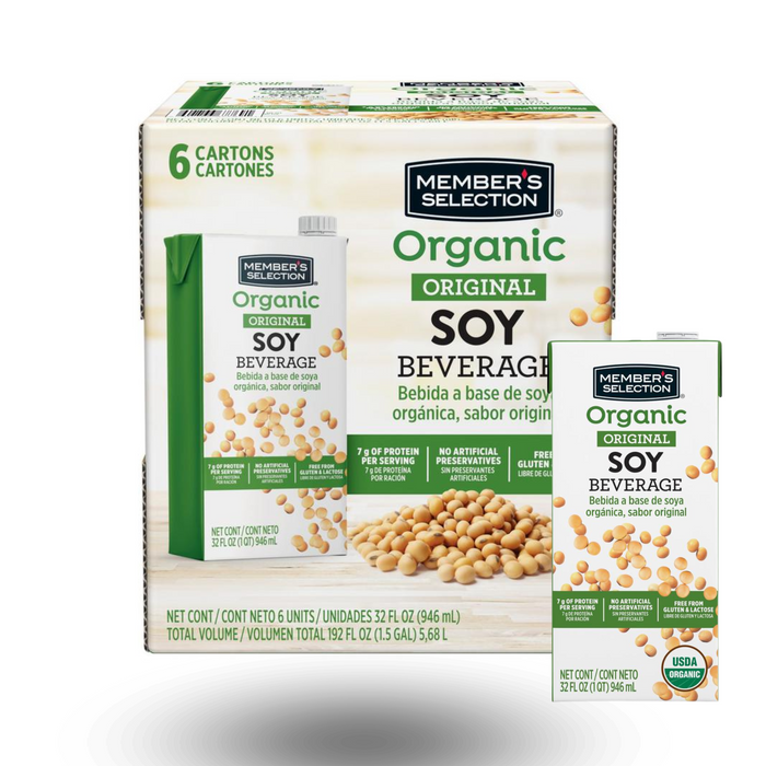 Bebida de Soya orgánica 6 Unidades 946 mL