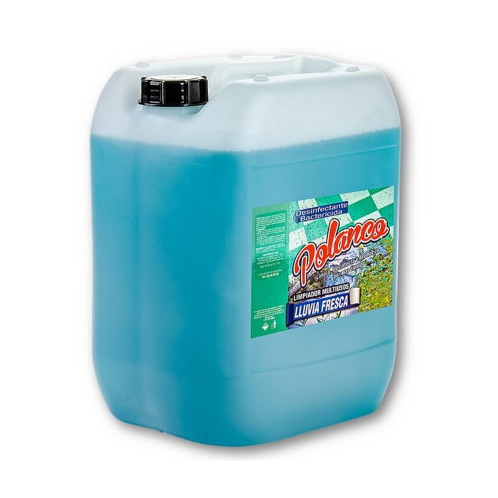 Desinfectante Lluvia Fresca Polanco - Caneca de 5 galones
