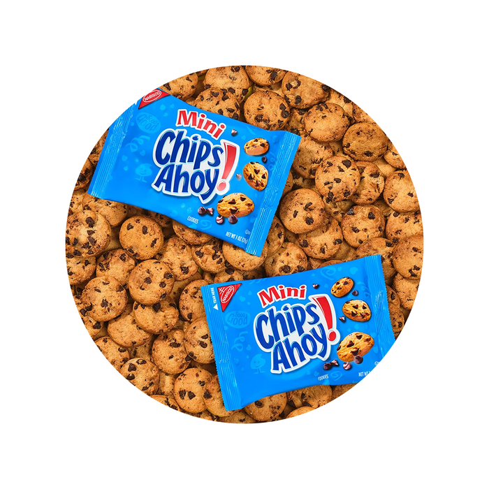 Mini Chips Ahoy 50 grm / Caja 2.4 kg