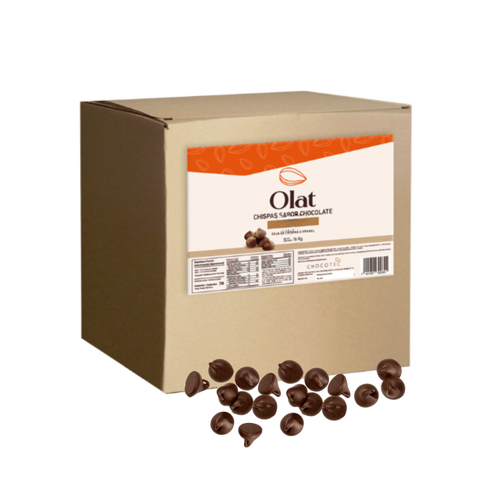 Chips de Chocolate Olat 45% - Bolsa 8kg