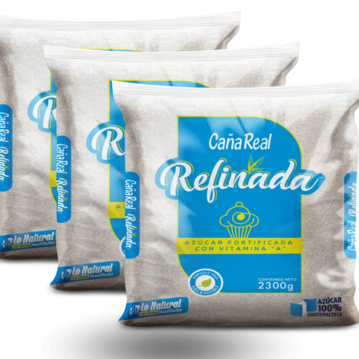 Azucar Refinada Caña Real 2.3 kg/ 3 Pack