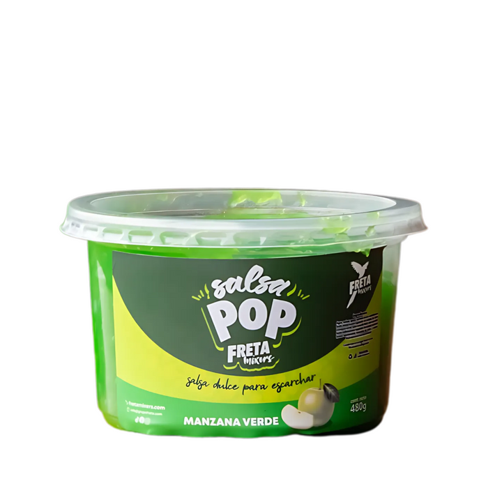 Salsa dulce para Escarchar Freta Mixers 480 grm -Manzana Verde