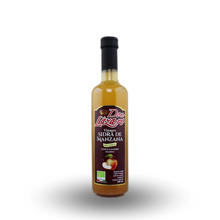 Vinagre Orgánico de Sidra de Manzana Don Lazaro 500ml / 12 unidades