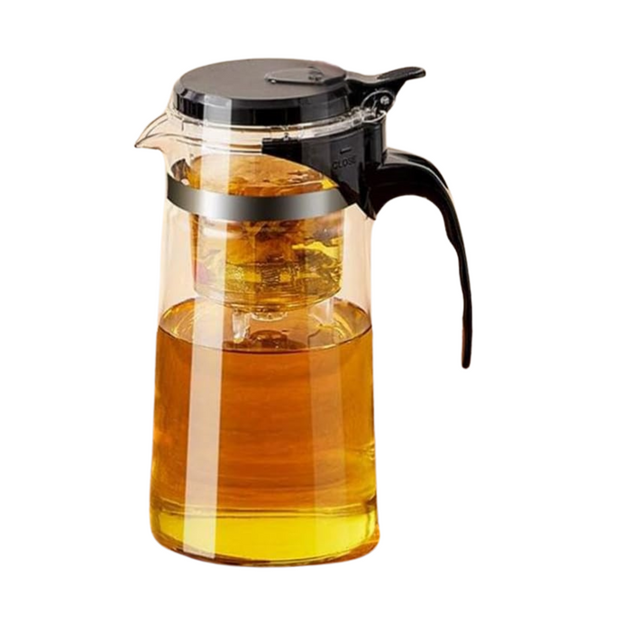 Tetera de Vidrio con Infusor 1,000 ml