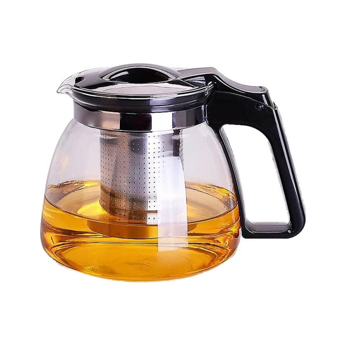 Tetera de Vidrio con Infusor 1,100 ml
