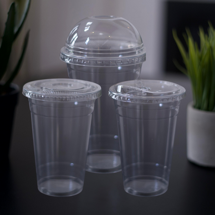 Vaso PET 20 oz (98mm) Caja 1,000 uds