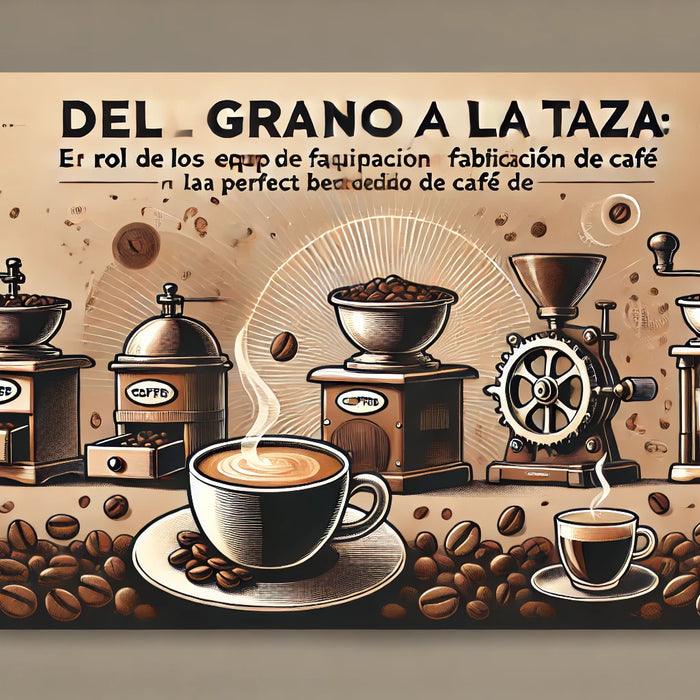 Del Grano a la Taza: El Rol de los Equipos de Fabricación en la Perfecta Bebida de Café