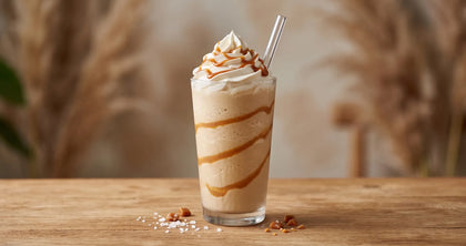 Frappé Dulce de Leche con Caramelo Salado