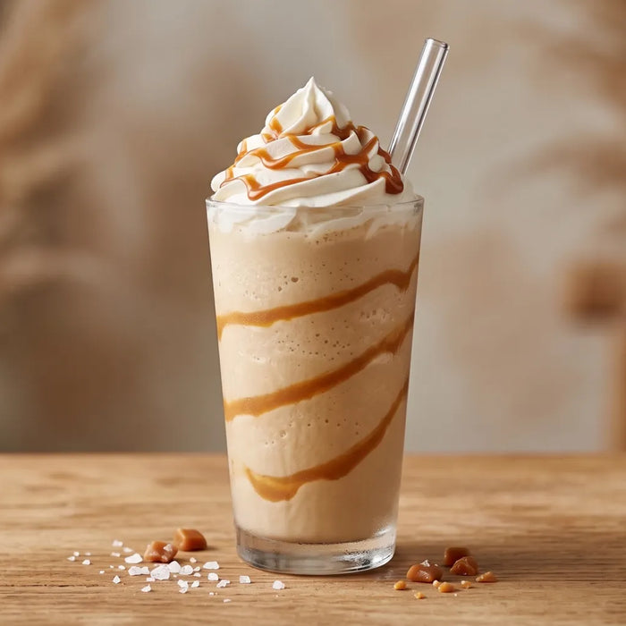 Frappé Dulce de Leche con Caramelo Salado