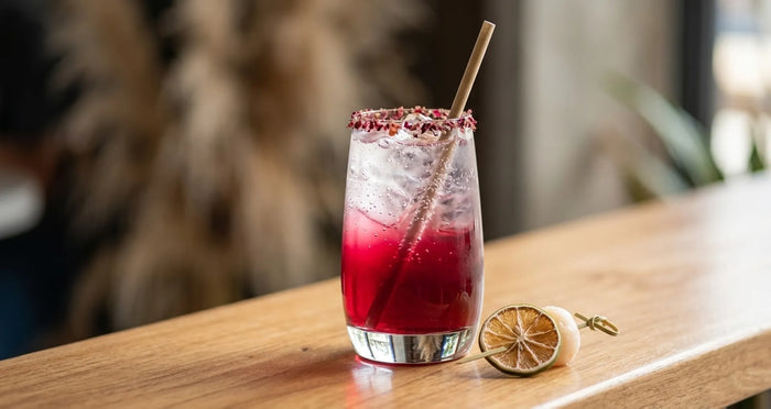 Hibiscus Lychee Fizz