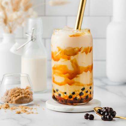 Brown Sugar Milk Tea (16 oz / 473 ml)