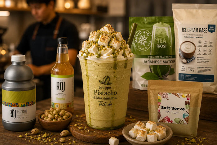 Frappe Pistacho & Marshmallow Tostado