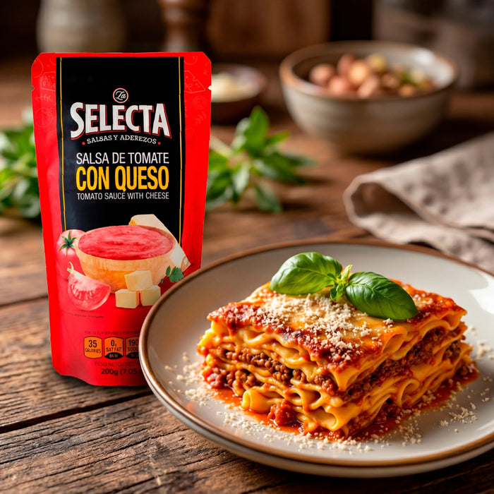 Salsa con Queso La Selecta 200g