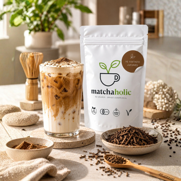 Hojicha Ceremonial – Té Verde Japonés Tostado 100% Natural