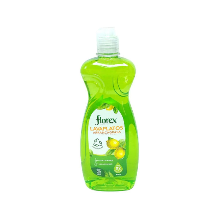 Florex Lavaplatos Natural Bright Limón 675 ml