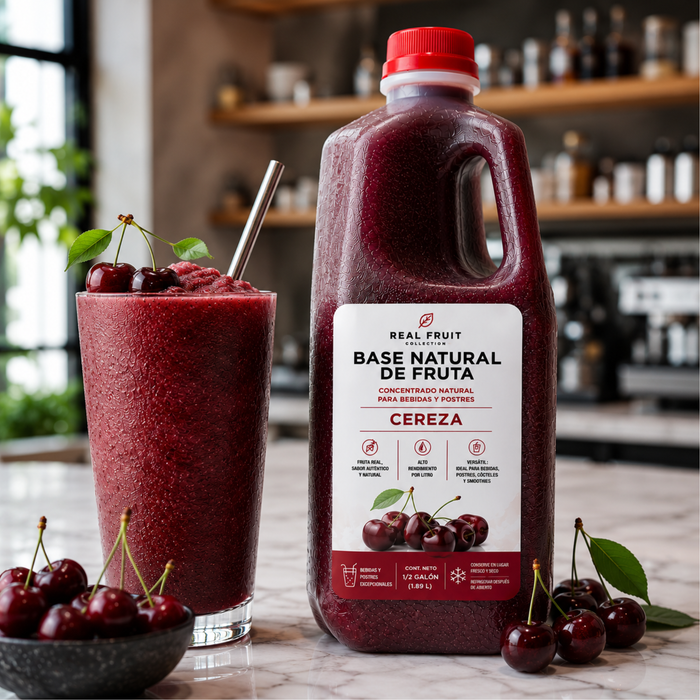 Base Natural de Fruta Cherry - Envase 1.89 Litros