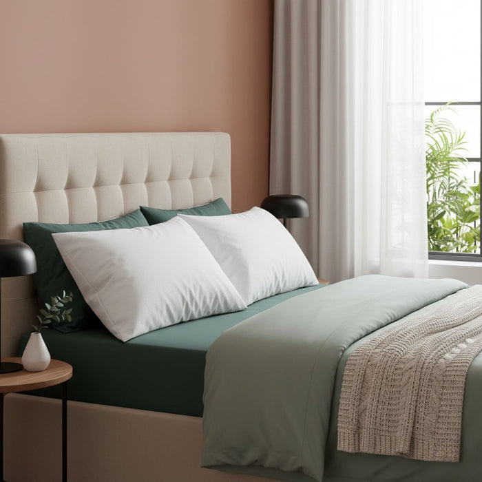 Almohada 100% algodón, 50cm x 95cm (King)