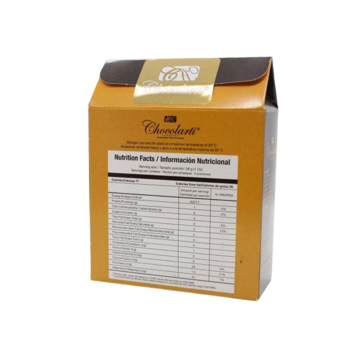 Caja de Granos de Café Cubiertos de Chocolate Marca Chocolarti 4 oz - Paquete de 4 cajas