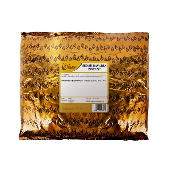 Base en polvo Unique Baker Sense Bavaria Instant 1.5 kg - Caja de 9 bolsas