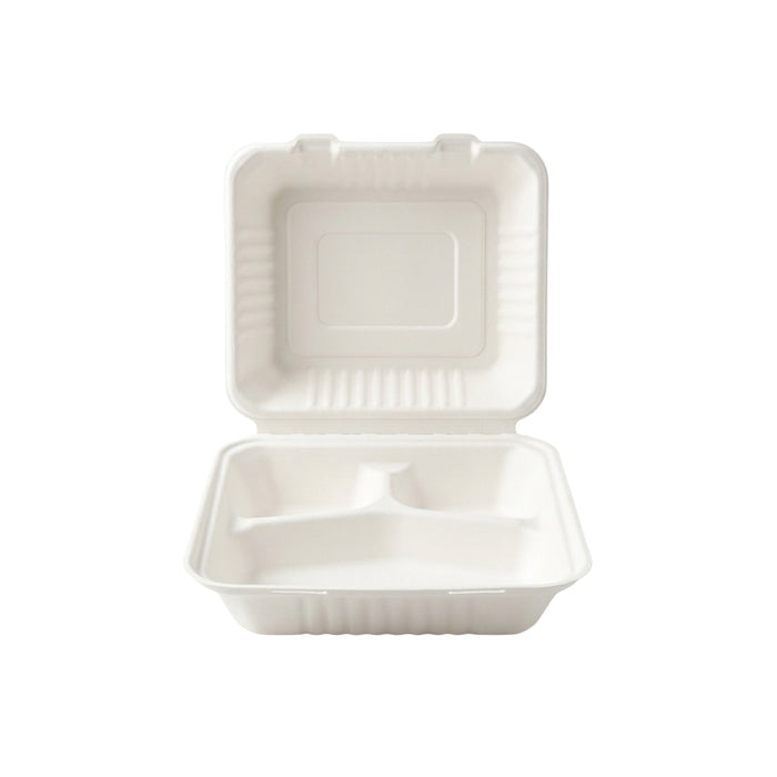 Contenedor de Bagazo Compostable para Alimentos