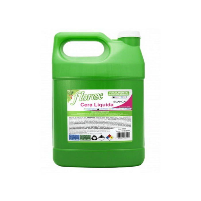 Florex Cera Líquida para Pisos Blanca 1 gl