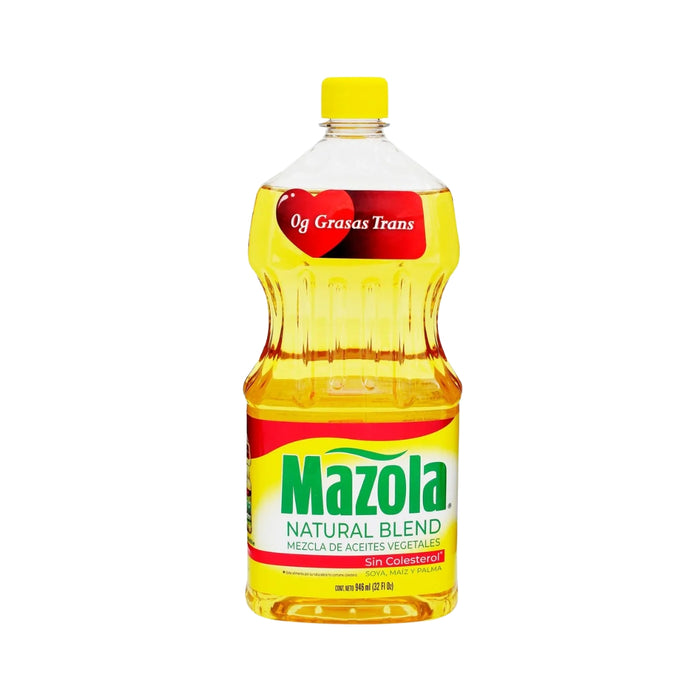 Aceite Mazola Natural Blend 32 oz - Caja de 12 Unidades