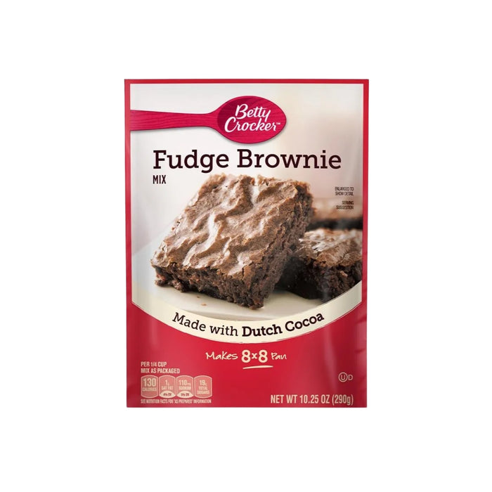 Mezcla para Brownie Fudge Betty Crocker 10.25 oz - Caja de 6 unidades