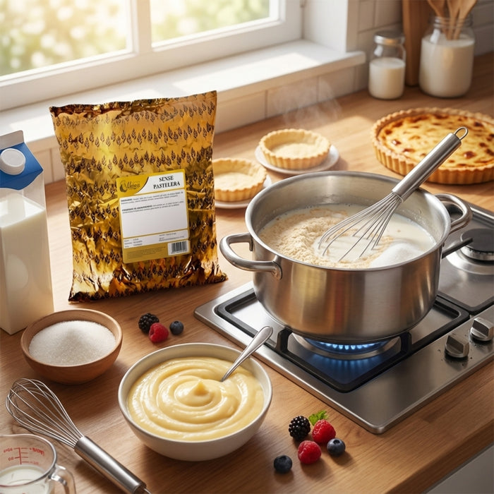 Base en polvo Unique Baker Sense Pastelera 1.5 kg - Caja de 9 bolsas