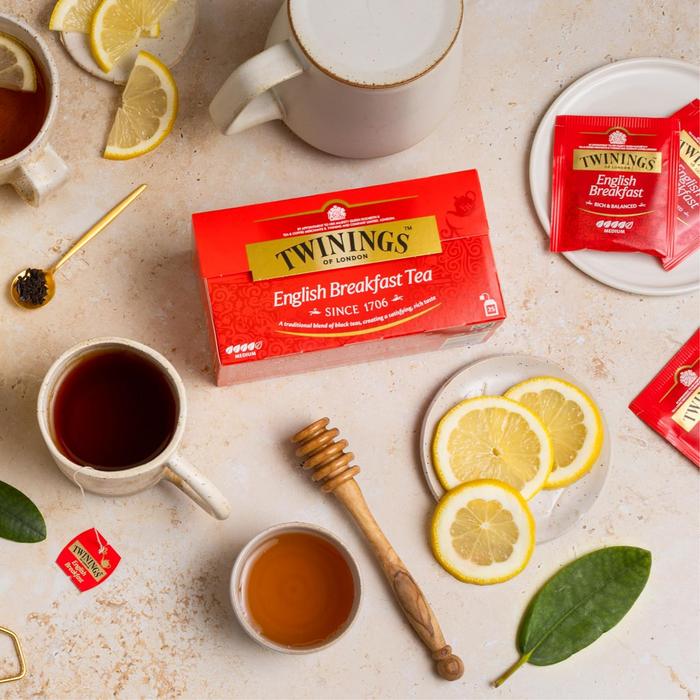 Té en sobre Twinings English Breakfast - 10 sobres