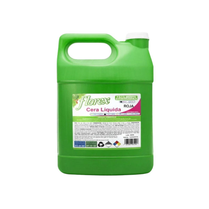 Florex Cera Líquida para Pisos Roja 3% gl