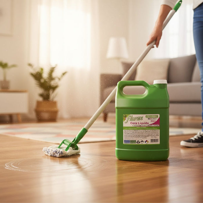 Florex Cera Líquida para Pisos Roja 3% gl