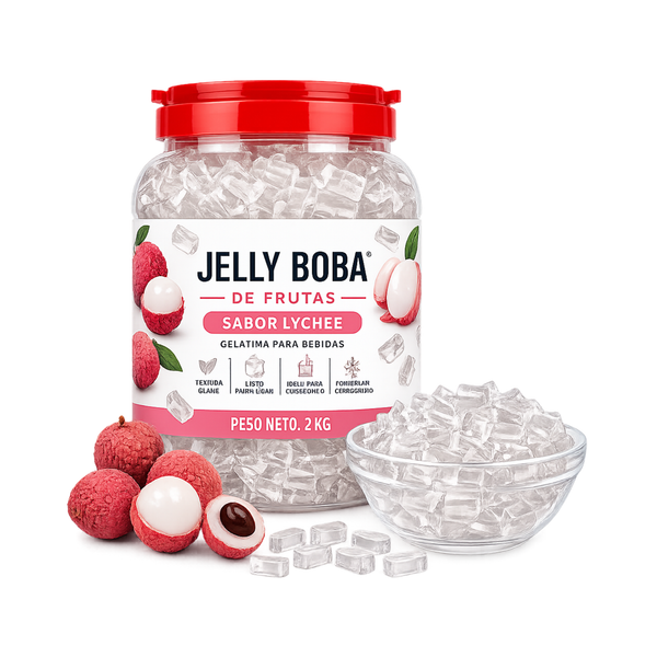 Jelly Boba Lychee Bote de 3.85kg