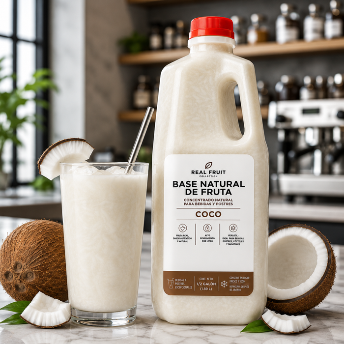 Base Natural de Fruta Coco - Envase 1.89 Litros