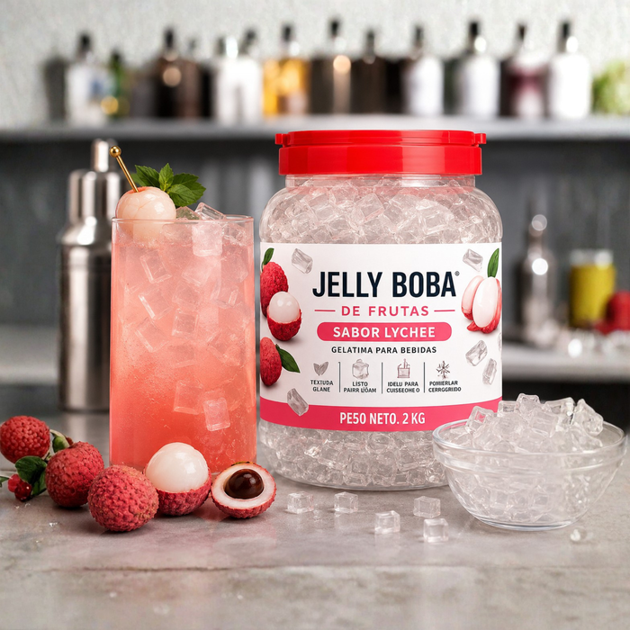 Jelly Boba Lychee Bote de 3.85kg