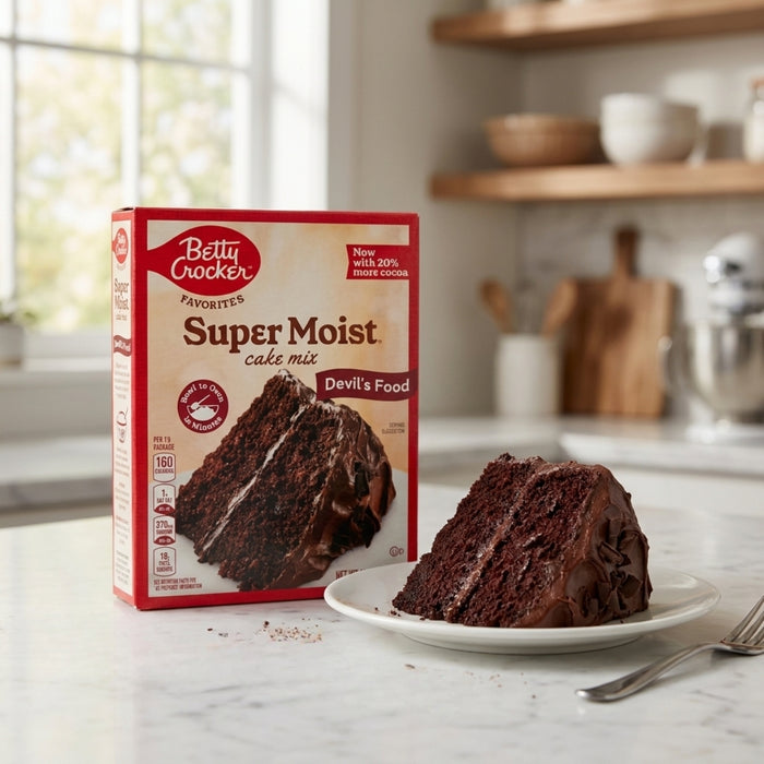 Mezcla para Pastel Devil’s Food Betty Crocker 13.25 oz - Caja de 6 unidades