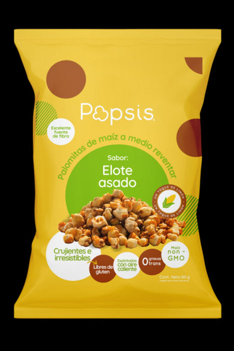 Popsis Elote Asado 23 grm - Caja 20 unidades
