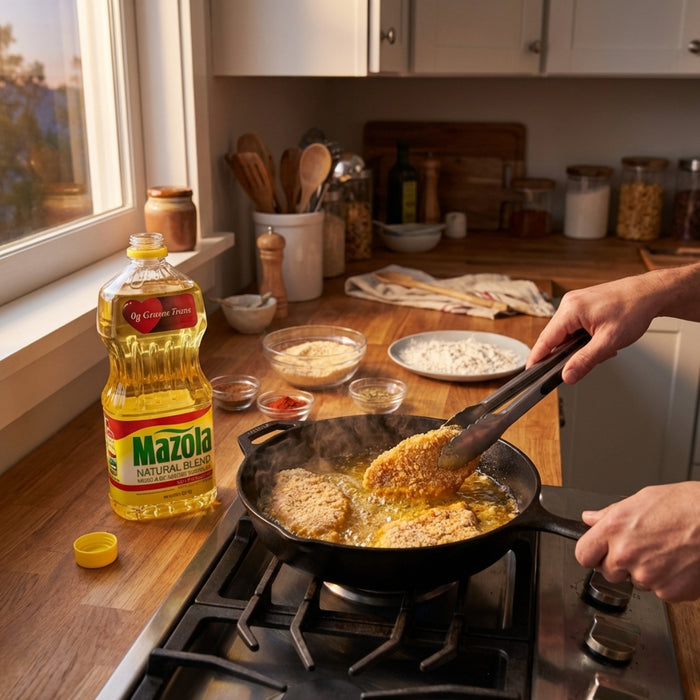 Aceite Mazola Natural Blend 32 oz - Caja de 12 Unidades