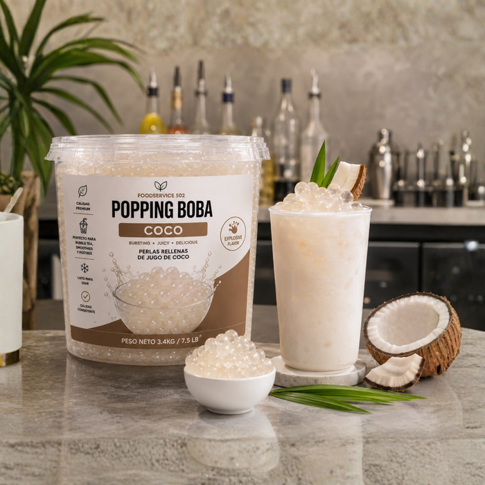 Popping Boba Coco Tarro 3.4 kg
